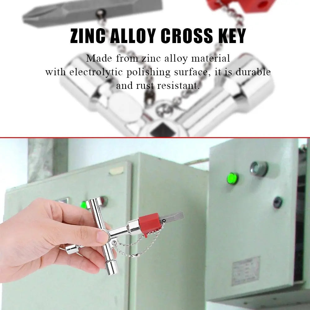 Multifunction Phillips Wrench 4 Ways Universal Internal Triangle Key Wrench High Quality Multifunction Repair Tools Hand Tools