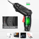 3.6V Screwdriver Kit Rechargeable Lithium Battery Cordless Electric Screwdriver Drill Kit Folding Home Power Tools