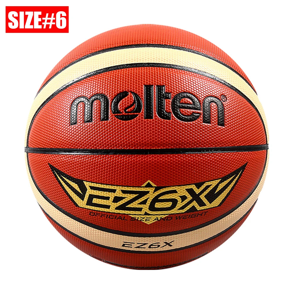 2025 Molten Basketball Official Size 7/6/5 PU Material Indoor Outdoor Men Ball Training Match Game Team Original Baloncesto
