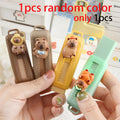 Kawaii Push Pull Capybara Eraser Soft School Supplies Clean Mess Free Stationary Office Student Rubber Eraser For Kids Gift