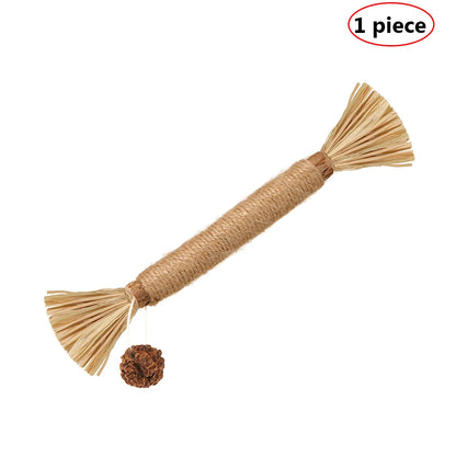 Natural Matatabi Pet Cat Snacks Sticks Cleaning Tooth Catnip Cat Toys Actinidia Silvervine Pet Toy For Cats Accessories