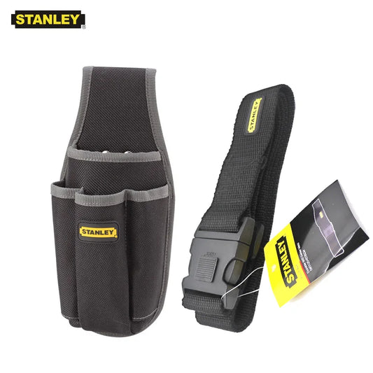 Stanley - Small Portable Gadget Pouch, Hardware Pocket, Garden Tool Pouch, Electrician Waist Tool Bag, Hip 1 pc