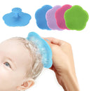 2pcs Set Infant Silicon Head Massager Fetal Head Fat Comb Toddler Bathing Soft Comb Newborn Hair Cleaning Baby Care Accessories