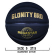 Size 5/6/7 Composite Leather Non-slip Basketball For In&Outdoor Soft Touch And Enhanced Durability Team Training Ball Black-Gold