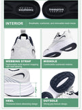 Baasploa Women Running Shoes 35-42 Fashion Lightweight Mesh Breathable Sport Shoes Comfort Soft Female Outdoor Casual Sneakers