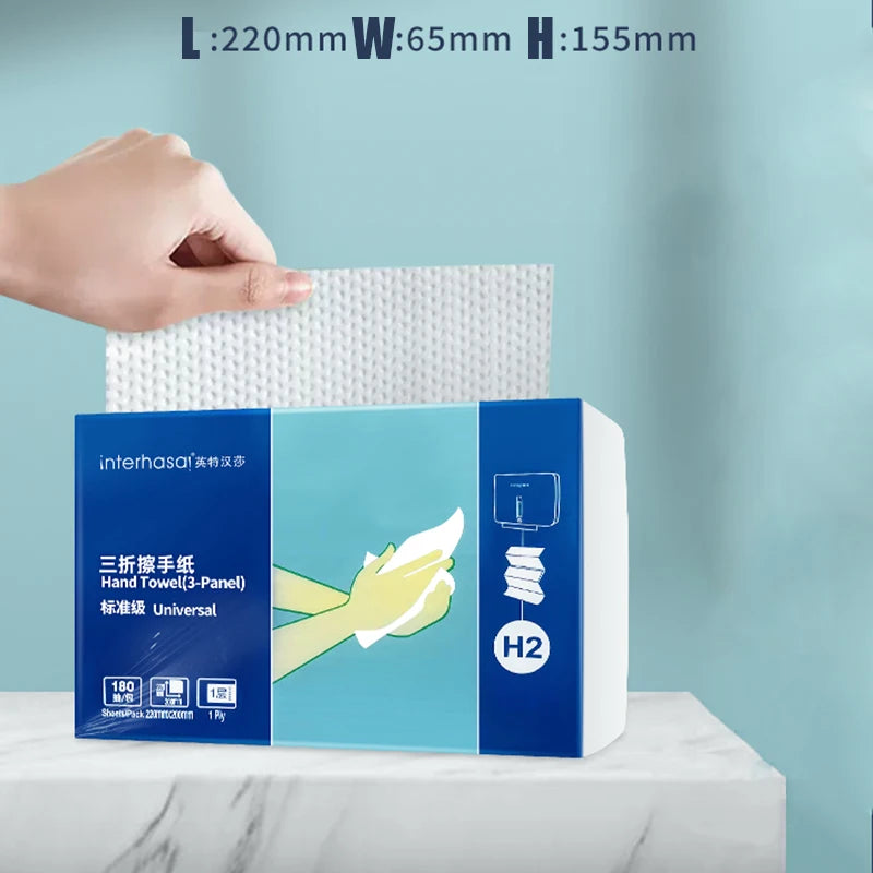 interhasa! Toilet Paper Towel Dispenser Toilet Paper Holder Hand Towel Dispenser Tissue Dispenser Luxury for Bathroom Kitchen