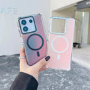 Colorful Magnetic Magsafe Phone Case For Xiaomi Redmi Note 14 Pro Plus 13 POCO X7 Pro 4G 5G Matte Candy Translucent PC Cover