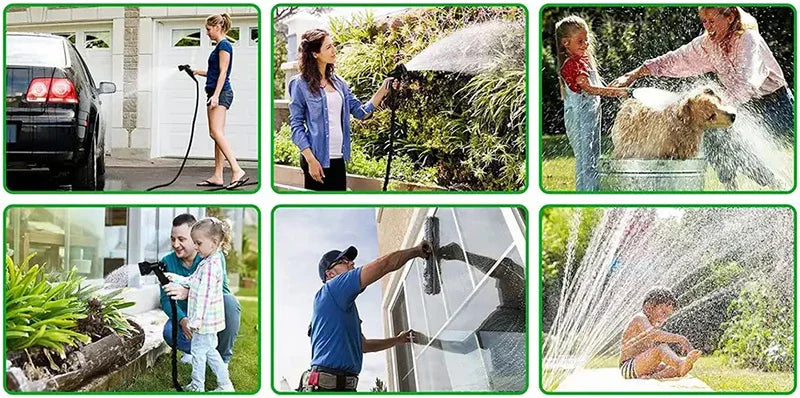 2024 Expandable Magic Hose, High-Pressure Car Wash, 7Water Spraying Functions, Water Gun, Home Garden Watering Hose garden hose