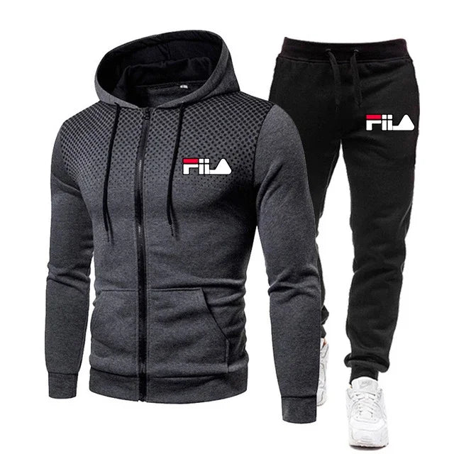 Conjuntos de sudadera y pantalones para hombre, trajes deportivos de otoño, sudaderas informales, chándal, ropa deportiva, chaqueta deportiva informal para hombre, traje para correr, 2023