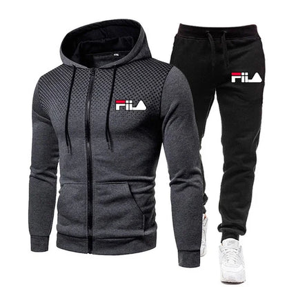 Conjuntos de sudadera y pantalones para hombre, trajes deportivos de otoño, sudaderas informales, chándal, ropa deportiva, chaqueta deportiva informal para hombre, traje para correr, 2023