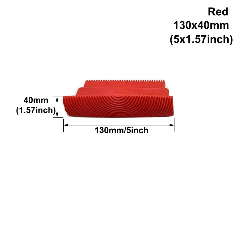 Wood Graining Tool Set Fake Wood Grain Roller Painting with Hand DIY Rubber Graining Tool for Wall Room Art Paint Decoration