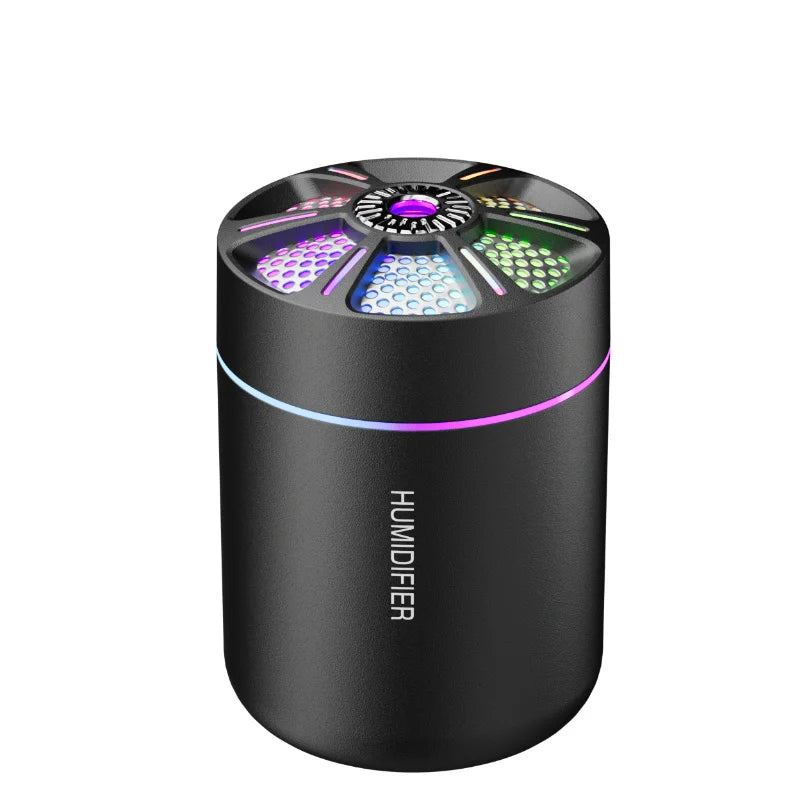 180ML Car Mini Aroma Diffuser Perfume Air Humidifier Essential Oil Purifier Aromatherapy Color Lights For Car Home Bedroom