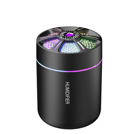 180ML Car Mini Aroma Diffuser Perfume Air Humidifier Essential Oil Purifier Aromatherapy Color Lights For Car Home Bedroom