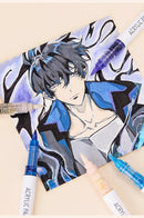 Languo 9pcs/box Soft Brush Acrylic Marker Pen Set，DIY Hand Drawn,Paint Art Markers pens,Student Graffiti Acrylic Paint Pens,M720