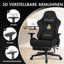 Brand Gaming Chair With Footrest Office Chair Ergonomic Lumbar Support Height Adjustable with Suede Leather Recliner Women Men