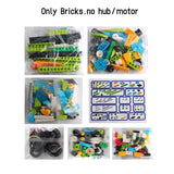 DIYmall ed-Compatible We-Do 2.0 Programming Bricks Tech Toys for STEM Education & Intelligence Development