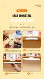 Remote LED Desk Lamp Magnetic Hanging Night Light USB Rechargeable Table Lamp 3 Colors Reading Light For Cabinet Closet Wardrobe