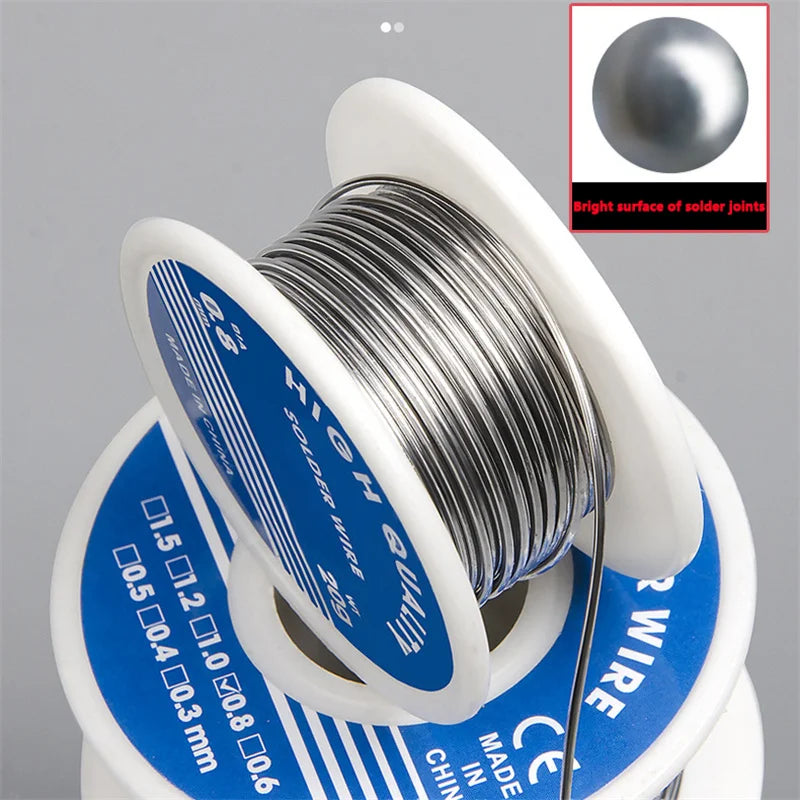 20/30/50/100g Electronic Soldering Wire Solder Wires Rosin Core Tin Multipurpose Welding Wire Flux Iron Wire Reel Household Tool