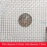 4-500mesh Stainlessy Steel Mesh Filter Net Filter Metal Net Filtration Woven Wire Sheet Screening Filter Home Kitchen Strainers