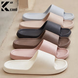 Summer Fashion Slippers Women's Shoes Cloud Slippers For Men Home Flat Sandals Massage Flip Flops Couples Bathroom Indoor Slides