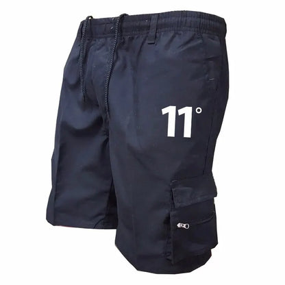 Pantalones cortos cargo para exteriores, monos para hombre, pantalones cortos de ciclismo con cintura elástica, multibolsillos, holgados, para trabajo, para playa, deportivos, estampados