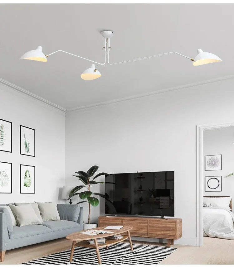 Modern Creative Spider Grabbing Pendant Light Personalized and Simple Living Room LED Ceiling Lamp Bedroom and Study Light