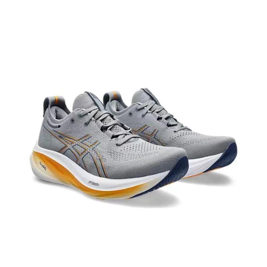 Original Asics Nimbus 26 Running Shoes Men Cushion Stability Asics Sports Shoes Unisex Sneakers White