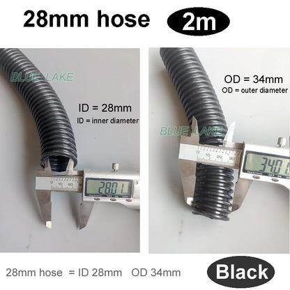 vacuum cleaner bellows  straws thread Hose soft pipe durable inner 25mm 28mm 32mm 40mm vacuum cleaner parts