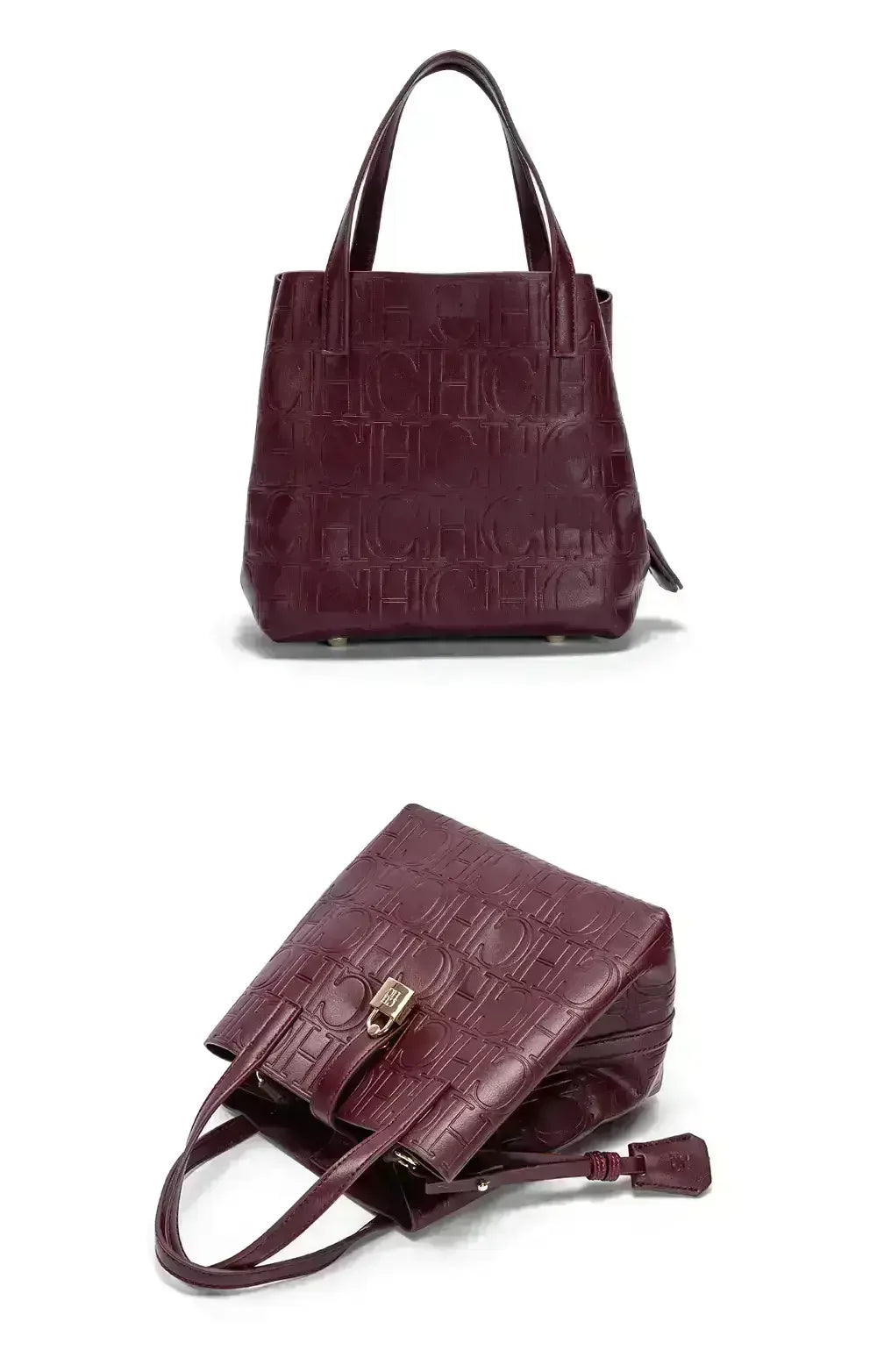 CH Brand Women's Handbag Large Capacity, Letter Elements Women's Handbag 2025 Classic Fashion Shoulder Bag