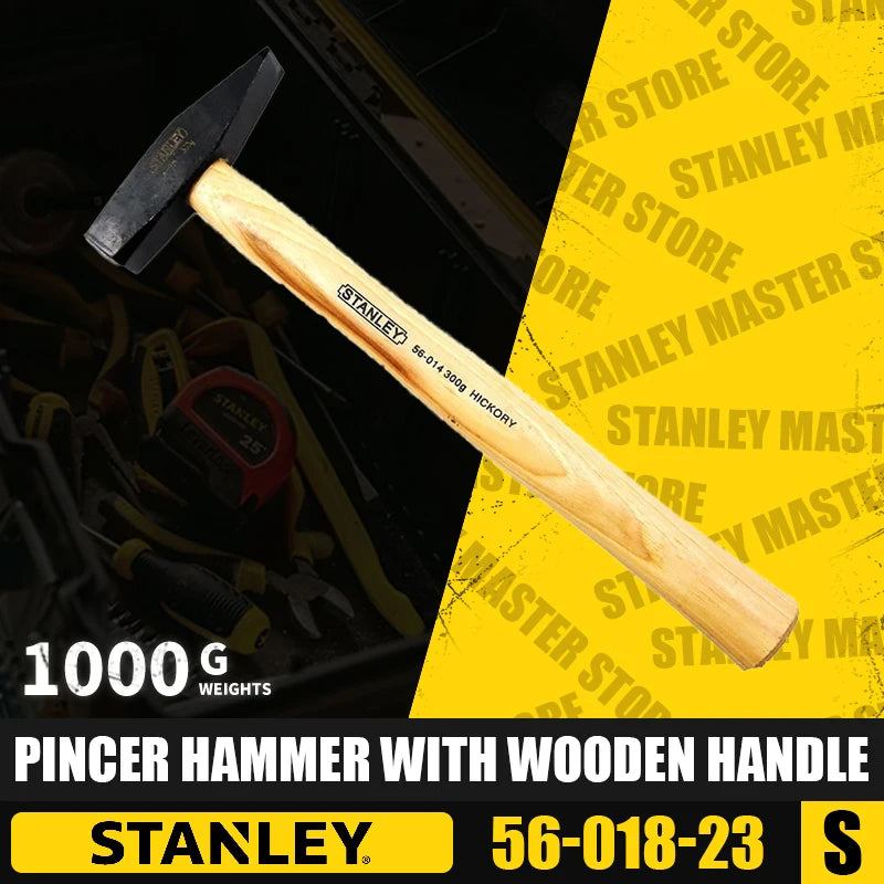 Martillo de tenaza con mango de madera STANLEY 56-013-23/56-014-23/56-015-23/56-016-23/56-017-23/56-018-23 Herramienta manual para martillo 