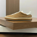 Classic Leisure Sport Board Shoes Men's Couple British Simple Match Dequn White Shoes Flat Heel Breathable Cement Ground