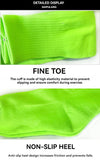 Loogdeel Football Sports Socks Long Knee Cotton Solid Color Kids Legging Stockings Soccer Baseball Ankle Adults Children Socks