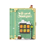 Dream Princess 3D Storybook Building Blocks Books Anime Film MOC Bricks Toys Cute Fairy Tales Model Children Girl Birthday Gifts