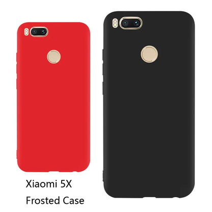 For Xiaomi Mi A1 Casess Frosted Matte Soft TPU Silicone Case Xiaomi Mi5X MiA1 Phone Protective Case