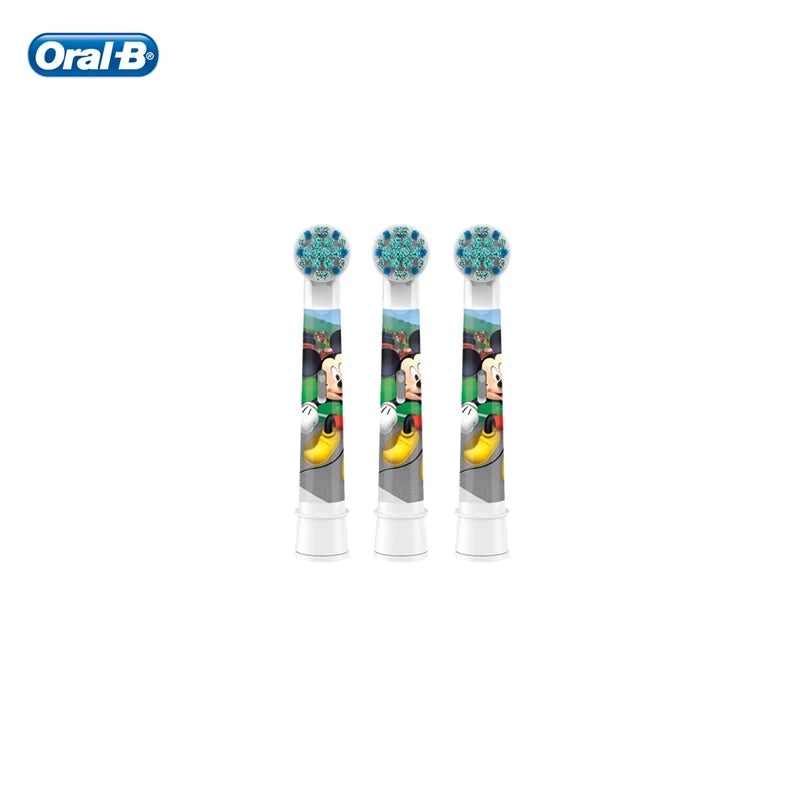 Cabezales de repuesto para cepillo de dientes Oral B Kid, EB10 de cerdas suaves para cepillo de dientes eléctrico Oral B Kid.