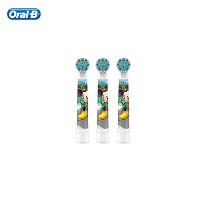 Cabezales de repuesto para cepillo de dientes Oral B Kid, EB10 de cerdas suaves para cepillo de dientes eléctrico Oral B Kid.