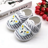 Cute Soft Sole Shoes Anti-slip Breathable First Walker Shoes Cartoon Bear Booties Newborn