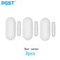PGST door sensor, intelligent home door and window security detection, door opening alarm, 433MHz door detector, used to detect