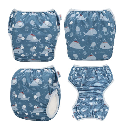 U PICK ALVABABY Swim Nappy Fashion Design Reusable Swim Diaper for Baby Under 1 year Old