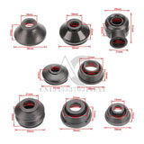 4pcs Universal Ball Joint Turn Rods Rubber Boot Dust Cover Replacement Control Arm Protector Car Suspension Steering Accessories