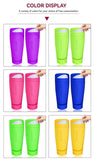 Loogdeel Soccer Shin Guard Covers,Shin Pads Socks Soccer Sock Sleeves Shin Pads Holders Shin Guard Sleeves for Kids Youth Adults