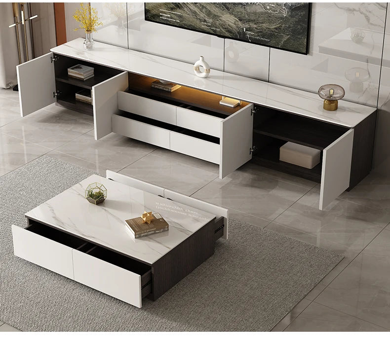 Modern Elegan Tv Stand Simplet Decor Luxury Storage Tv Cabinet Nordic Glamour Mueble De Sala Modernos Living Room Furniture