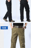 Men's Camouflage Cargo Pants Camo Cargo Multi Pockets Military Tactical Pants Man Hip Hop Joggers Streetwear Sweatpant for Men