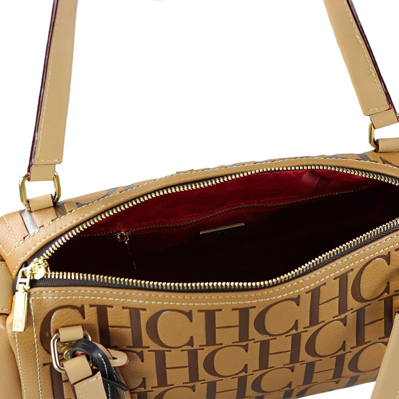 CH Niche Brand Women's Bucket Bag New Large Capacity Letter Print Design 2025 New Women's Classic Handbag