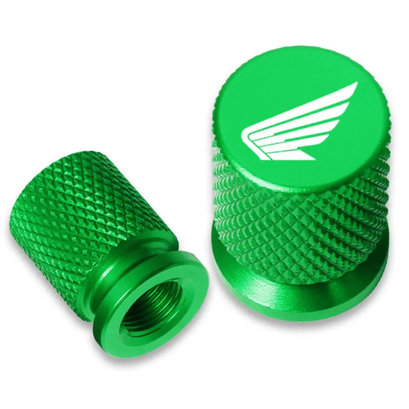2PCS Motorcycle Aluminum Alloy Tire Wheel Parts Valve Stem Caps Cover For HONDA Hornet NT1100 CBR CB Shadow PCX VFR XADV Forza