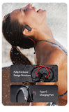 Auriculares inalámbricos DACOM, deportivos, Bluetooth, IPX7, resistentes al agua, 20 horas de reproducción para correr, auriculares inalámbricos AAC.