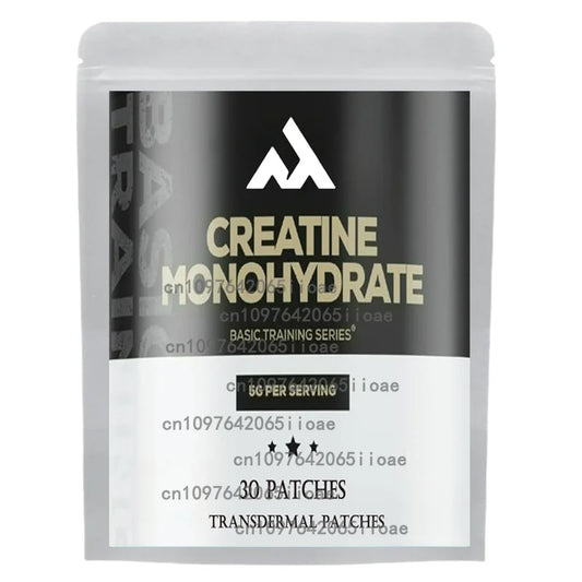 30 Patches Creatine Monohydrate Transdermal Patches- Support Muscles, Cellular Energy and Cognitive Function