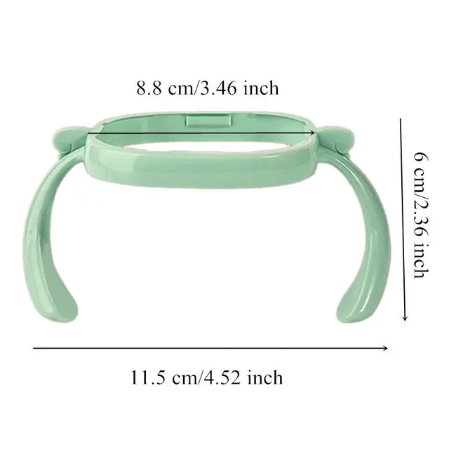 Asa de silicona para biberón clásico recién nacido, libre de BPA, compatible con biberones Hegen, accesorios para biberones. 