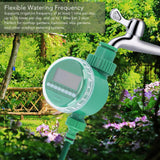 Temporizador electrónico de riego de jardín con pantalla LCD, controlador de riego automático, válvula inteligente, dispositivo de Control de riego