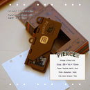 3-Hole 4mm Card Hole Punch Limited Edition Loose Leaf Notebook M5/A7 Portable Binder Punching Machine Office Supplies For 1paper